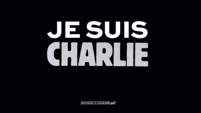 Página web de 'Charlie Hebdo'