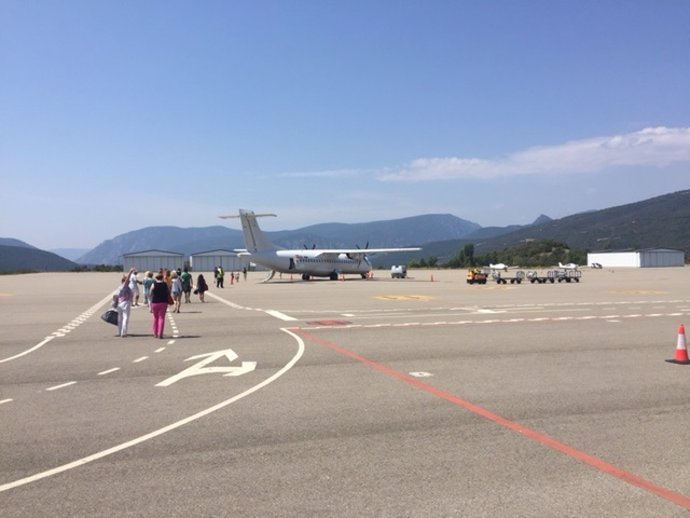 Swiftair opera su primer vuelo entre Madrid y Andorra-La Seu d'Urgell