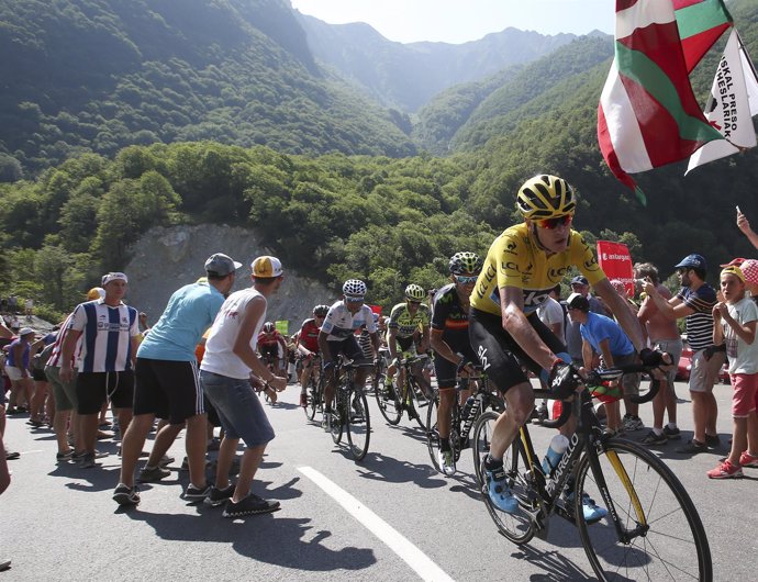 Chris Froome en el Tour de Francia 2015