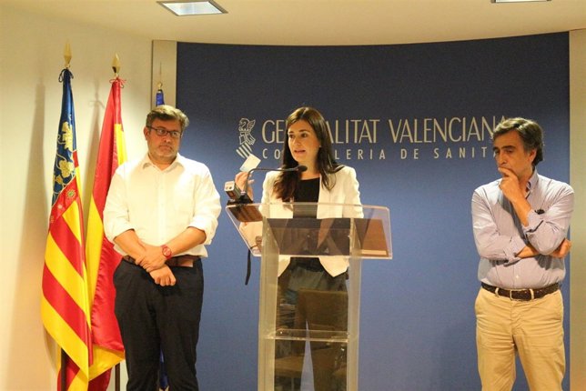 Carmen Montón en rueda de prensa 