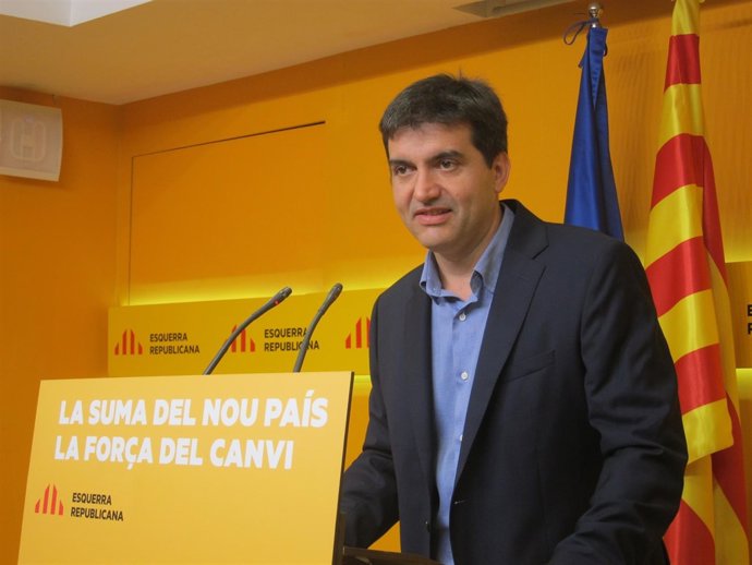 Sergi Sabrià, portavoz de ERC