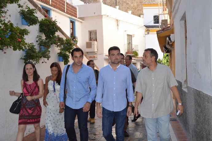 Maíllo con Díaz y Castro en Marbella (Málaga)