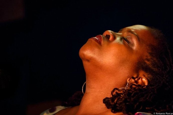 Carla Cook en JimmyGlass en 2014