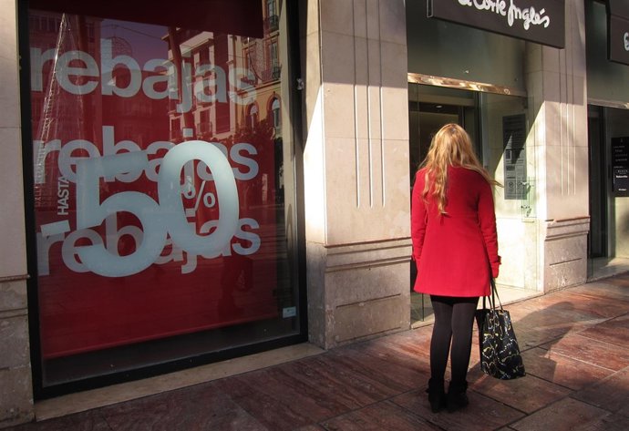 Rebajas, tiendas, comercios, compras, Málaga