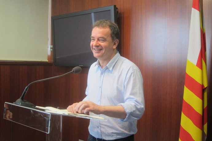 El líder de ERC en el Ayuntamiento de Barcelona, Alfred Bosch