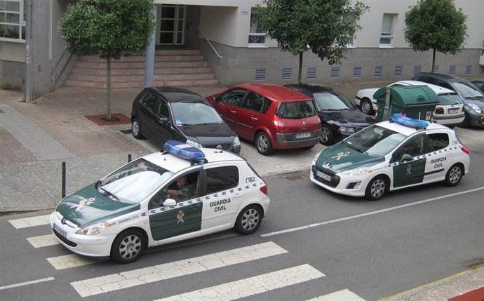 Alfonso Basterra y Rosario Porto en su llegada a los juzgados 