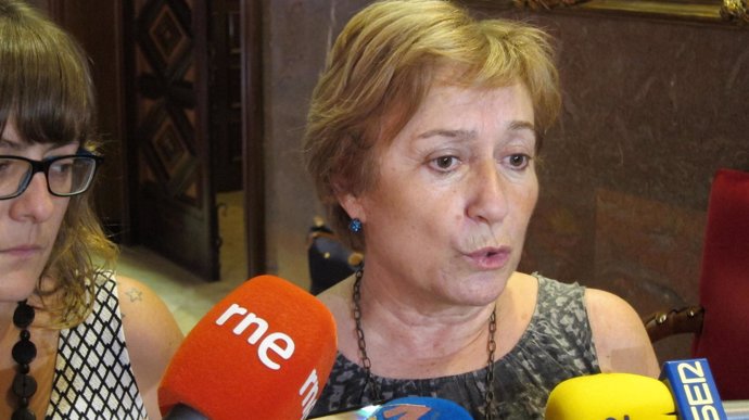 La concejal del PSOE en el Ayuntamiento de Zaragoza, Lola Campos