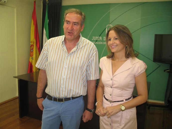 La delegada del Gobierno, Ana Cobo, en su primera comparecencia pública