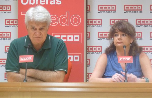 José Luis Gil y Lola Santilla, CCOO