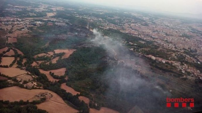 Incendio en Girona