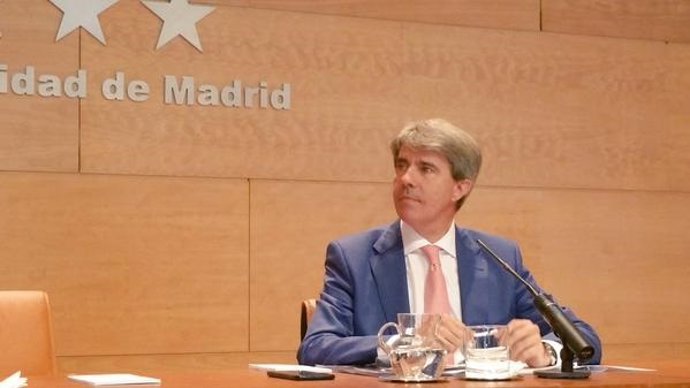 Ángel Garrido en rueda de prensa 