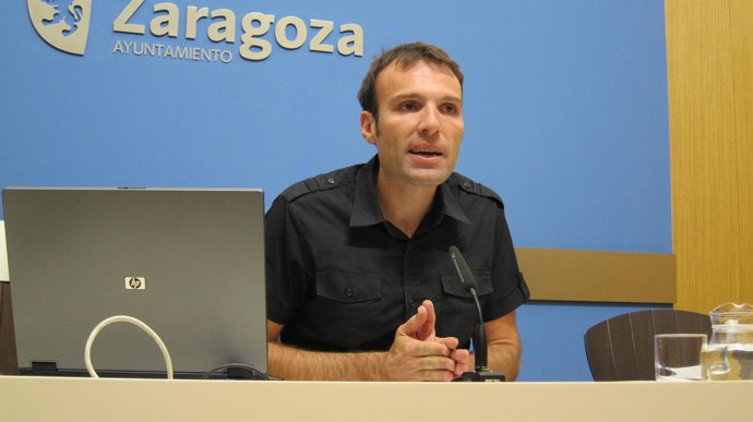 El consejero de Urbanismo y Medio Ambiente de Zaragoza, Pablo Muñoz