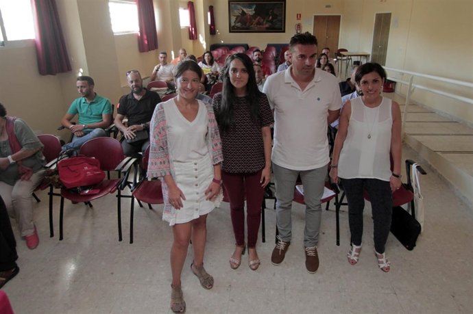 González (2ª izda.) en las jornadas