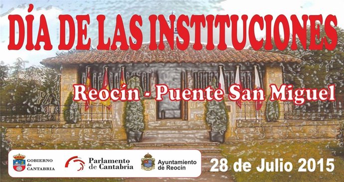 Cartel del Día de las Instituciones