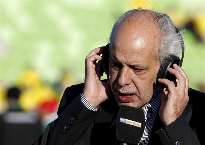 File photo of the president of the FBF, Carlos Chavez in Valparaiso