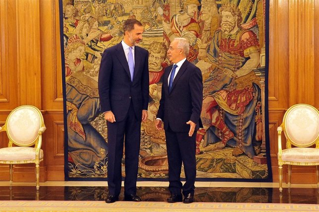 Felipe VI recibe a José Ignacio Ceniceros