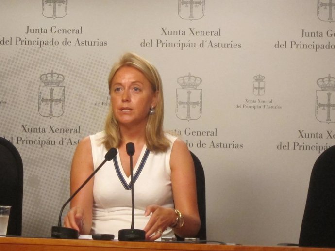 Cristina Coto, portavoz de Foro Asturias en la Junta General