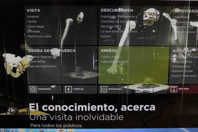 Imagen de la nueva web del MEH