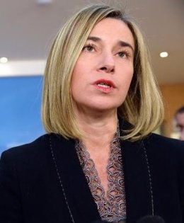 La Alta Representante de Política Exterior de la UE, Federica Mogherini