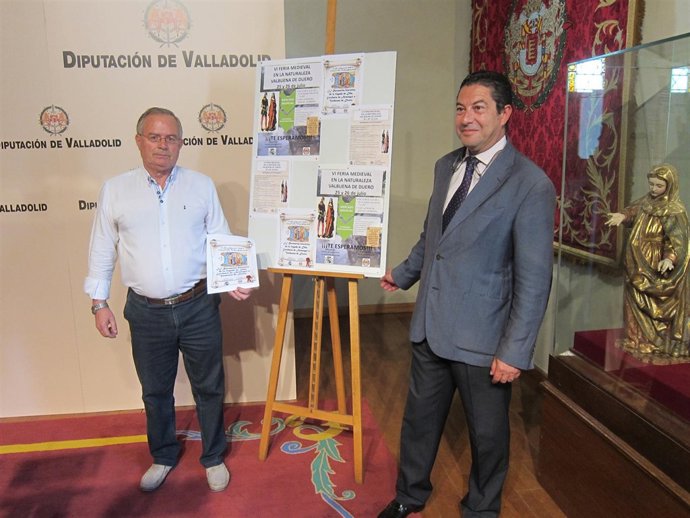 José Augusto Rodríguez Ibáñez y Alberto Collantes en la presentación del evento