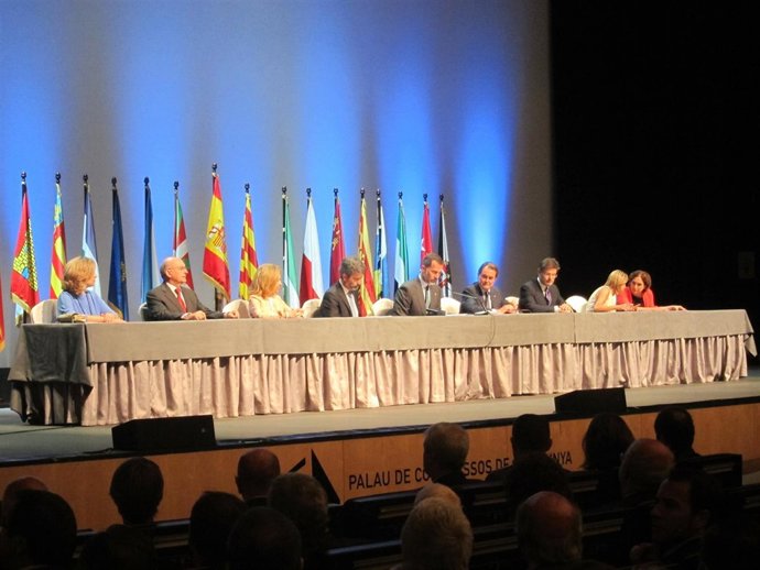 Entrega de despacho a los nuevos jueces en Barcelona