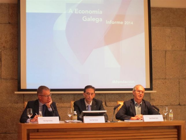 Afundación presenta informe de economía gallega de 2014