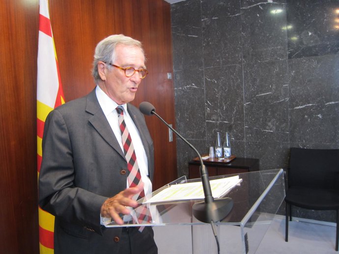 El presidente del grupo municipal de CiU en Barcelona, Xavier Trias