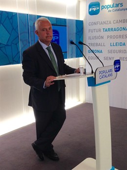 Portavoz adjunto del PP de Catalunya Santi Rodríguez
