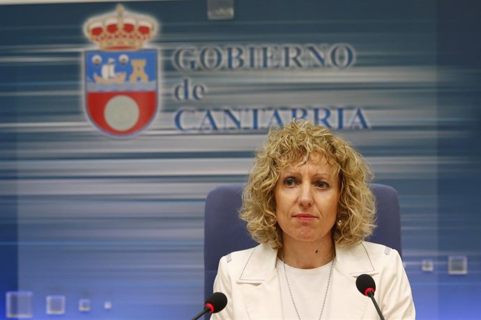 La vicepresidenta de Cantabria, Eva Díaz Tezanos