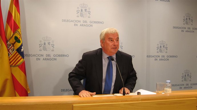 El delegado del Gobierno en Aragón, Gustavo Alcalde