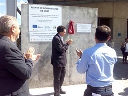Josep Maria Tost ha inaugurado la planta de compostaje de Sort 