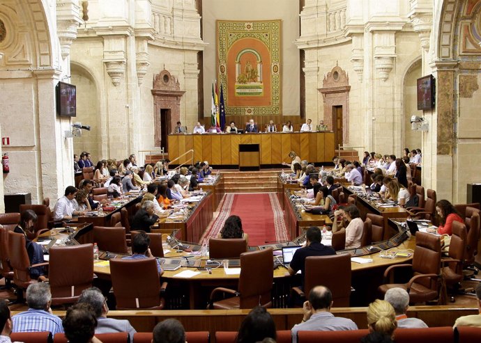 Imagen del Pleno del Parlamento