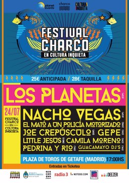 Los Planetas en el Festival Charco en Cultura Inquieta