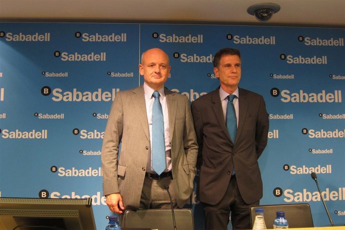 Rueda de prensa de presentación de resultados de Banco Sabadell