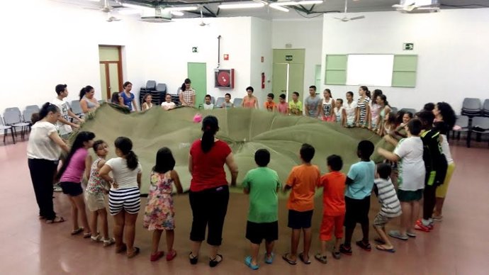 Campamento de verano.