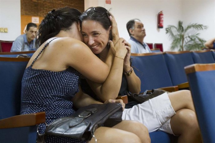 La trabajadota afectada.