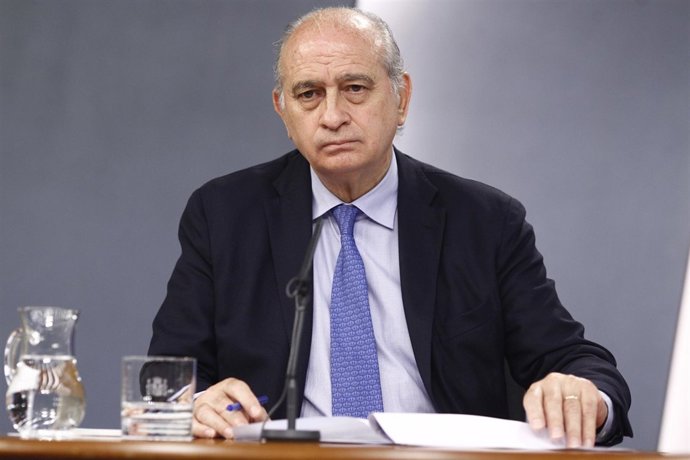 Jorge Fernández Díaz tras el Consejo de Ministros