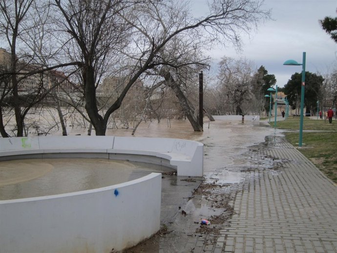 Crecida extraordinaria del Ebro