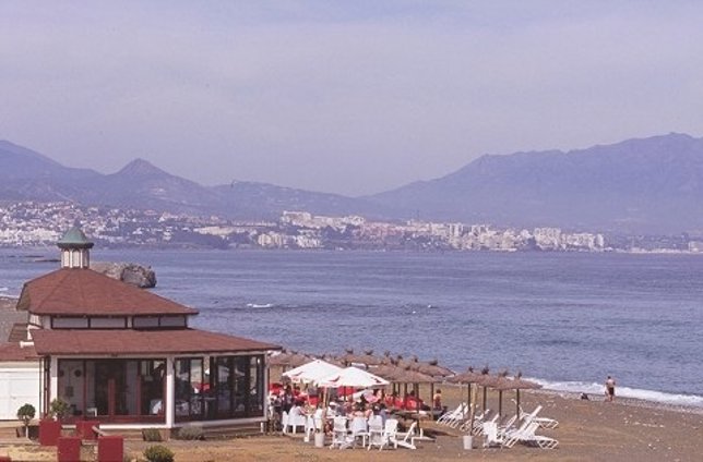 Costa del Sol, playa, Málaga, chiringuito, costa, mar, arena