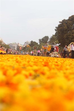 Imagen de la edición de 2012 de la Batalla de Flors