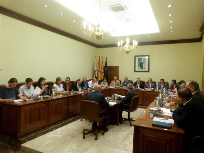 Pleno de la Diputación de Teruel