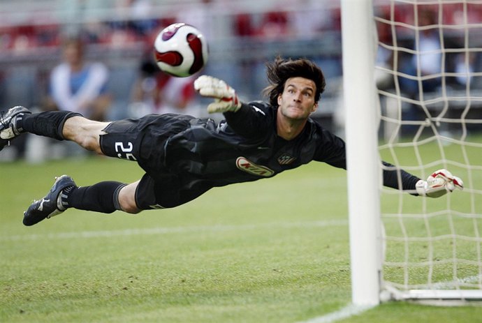 El portero argentino Leo Franco