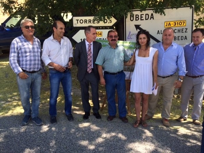 Presentación del proyecto para la carretera de Torres (Jaén)