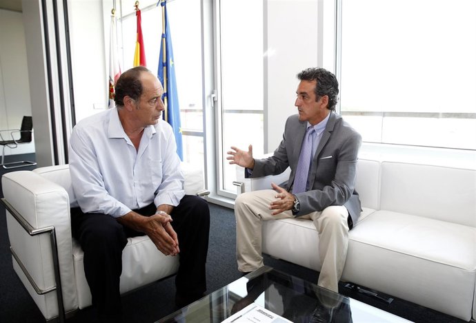 Severiano Ballesteros con Francisco Martin 