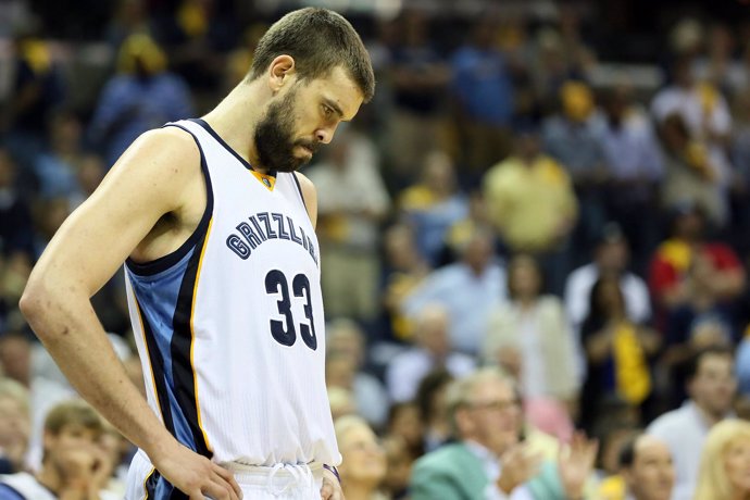 Marc Gasol NBA Playoffs Golden State Warriors Memphis Grizzlies