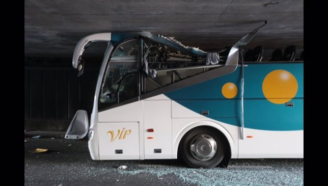 Accidente de un autobús español en Francia