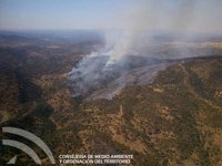 Infoca apunta que el incendio de El Ronquillo puede ser intencionado