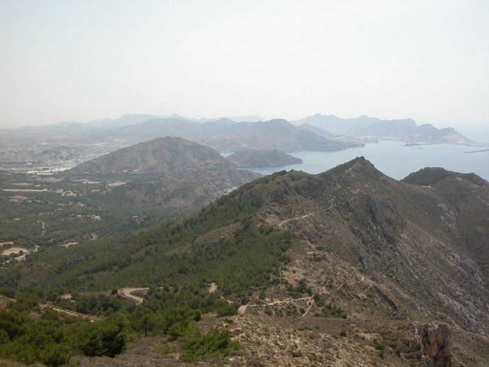 Monte Roldán, en Cartagena
