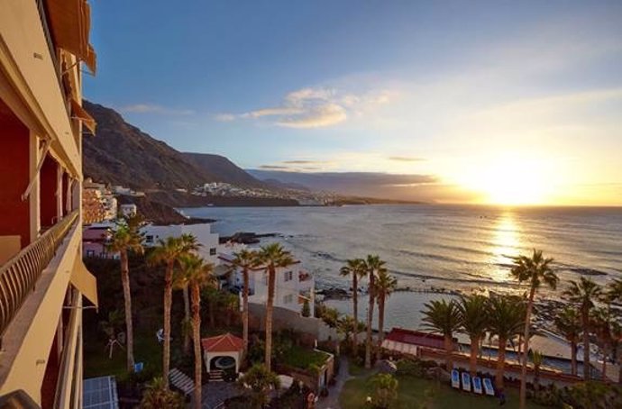 Vistas desde Océano hotel en Tenerife