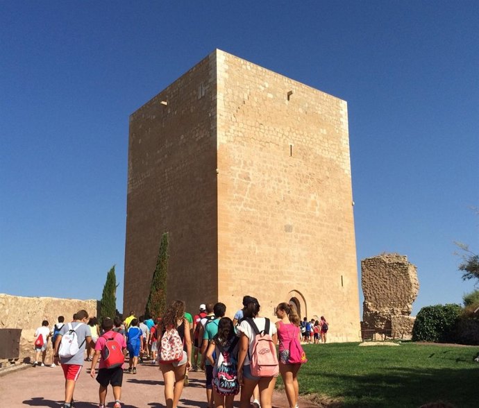La torre del Castillo de Lorca